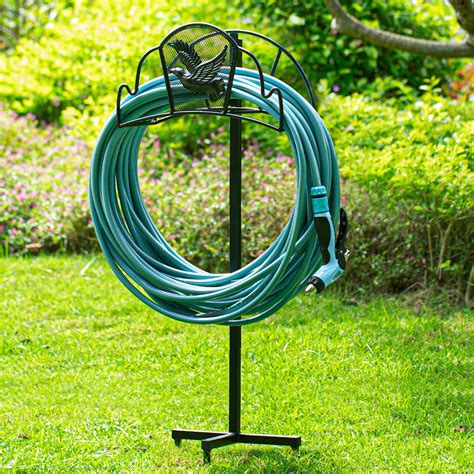 Amagabeli Garden Hose Holder Stand Rack Water Hose Hanger Stake Freest