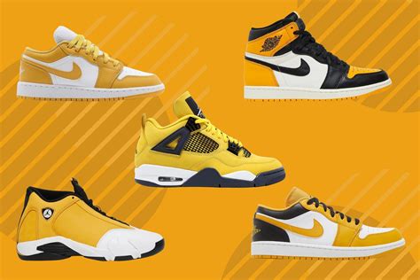 Nike Air Jordan: 5 best yellow colourways