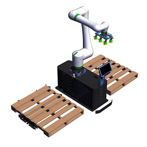 Fanuc Robots CRX25iA Rapid Cobot Palletizer