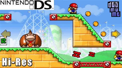 Mario vs. Donkey Kong: Mini-Land Mayhem! - Nintendo DS Gameplay High Resolution (DeSmuME) - YouTube