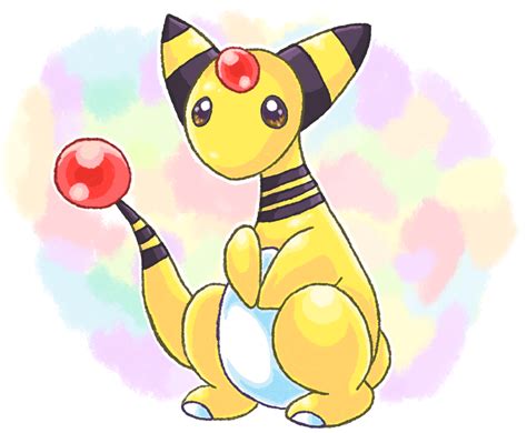 Ampharos by Niji25 on DeviantArt