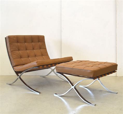 Barcelona lounge chair by Ludwig Mies van der Rohe for Knoll, 1960s ...