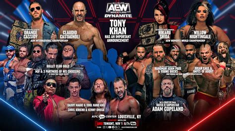 AEW Dynamite Results (11/1/23): Tony Khan's Announcement