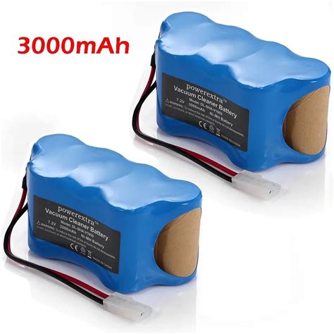 Powerextra 2 pack 3000mAh Replacement Battery For Shark Vacuum Cleaner ...