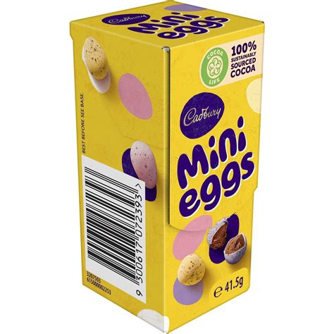 Cadbury Mini Eggs Easter Chocolate Eggs 41.5g | Woolworths