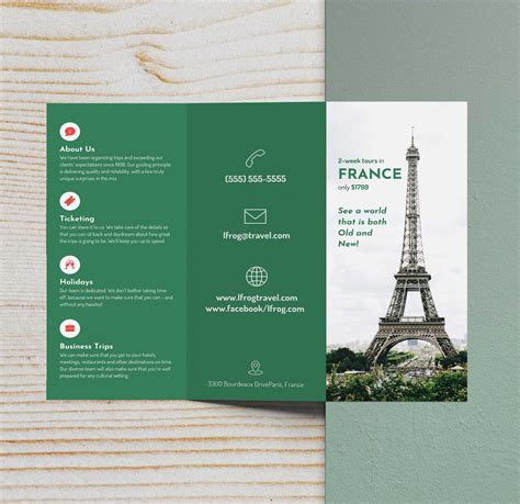 Open Office Brochure Template