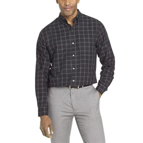 Van Heusen Wrinkle Free Printed Shirt - Walmart.com