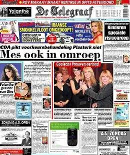 De Telegraaf Newspaper - Today's De Telegraaf Epaper Online