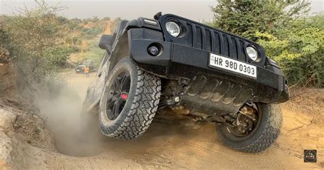 Mahindra Thar shows off its off-road capability [Video]