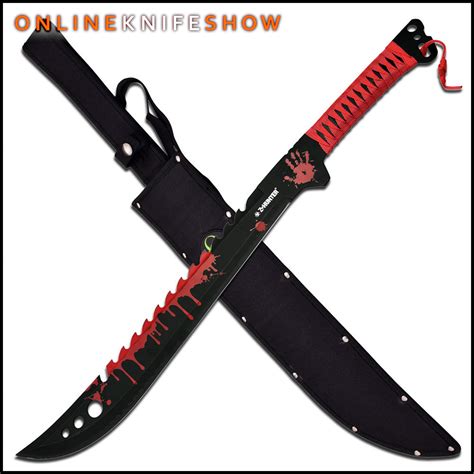 Zombie Hunter Survival Machete Knife For Sale | Fixed Blade Hunting Knives