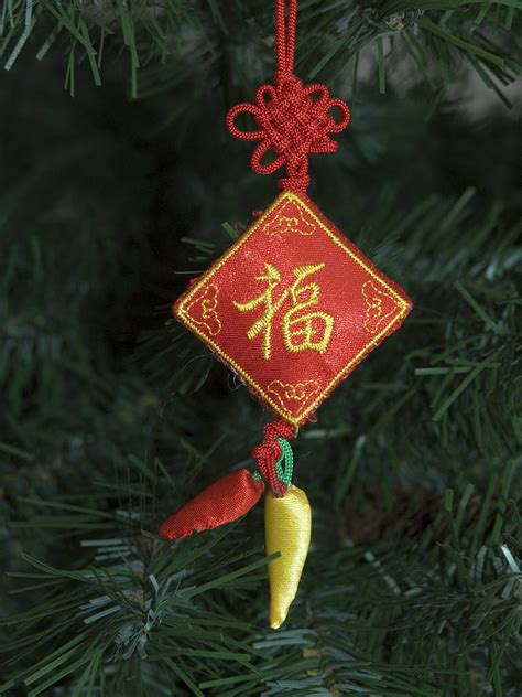 Chinese Christmas Tree Ornament Photograph by Sally Weigand