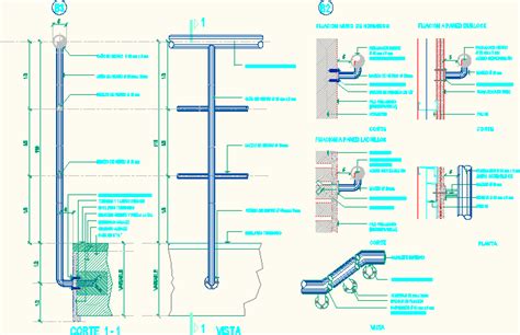 Detalle De Baranda En AutoCAD | Librería CAD