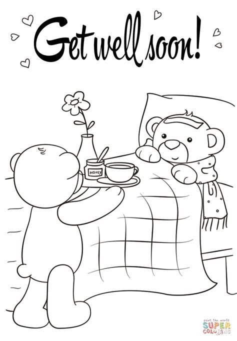 Free Printable Get Well Cards To Color - Free Printable