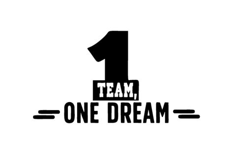 One team, one dream SVG Cut file by Creative Fabrica Crafts - Creative Fabrica