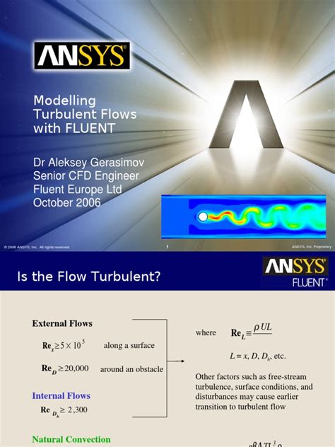 Turbulent Flow Modeling | PDF | Turbulence | Fluid Dynamics