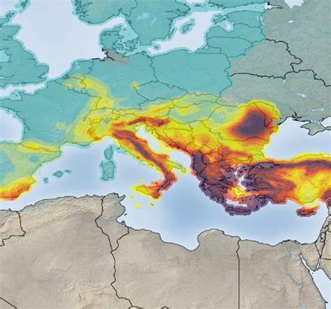 Avrupa’nın deprem haritası: İtalya’da Napoli ve Katanya - Vita Gazette