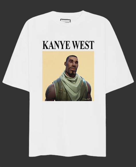 Kanye West Fortnite Shirt - Trends Bedding