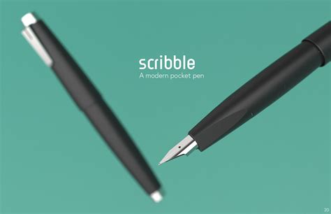 Scribble Fountain Pen on Behance