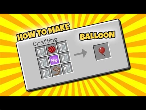 How to Make a Balloon in Minecraft Education Edition - cgsva.net