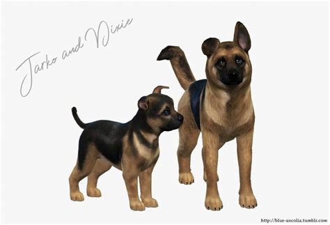 Blue Ancolia Sims 4 Pets Sims Pets Pets | Images and Photos finder