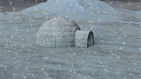 Arctic Igloo Stock Footage Video 8481004 - Shutterstock