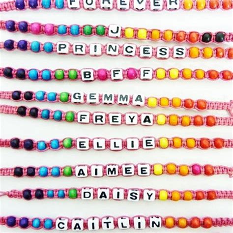 9 Trendy Friendship Bracelets for You and Your Bestie | Friendship bracelets with names ...