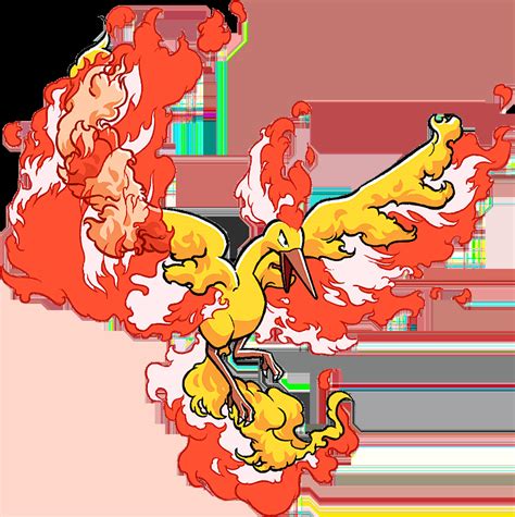 Pokemon #146 Moltres Legendary Picture - For Pokemon Go Players