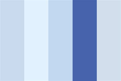 Web light blue Color Palette