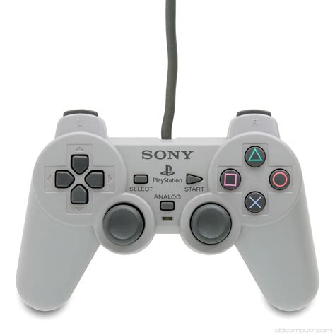 Sony Playstation Dual Analog Controller (Gray) - (PS1) PlayStation 1 ...