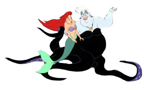 Ursula and Ariel by DracoAwesomeness on DeviantArt