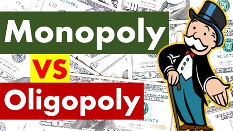 Differences between Monopoly and Oligopoly. - YouTube