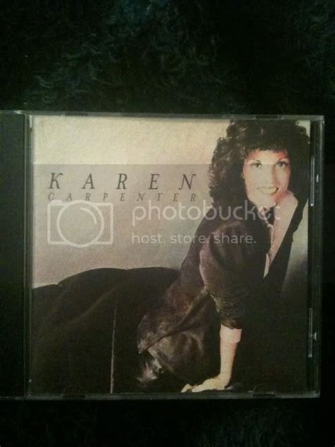 Karen Carpenter: Karen's Solo Album (pics of my CD)