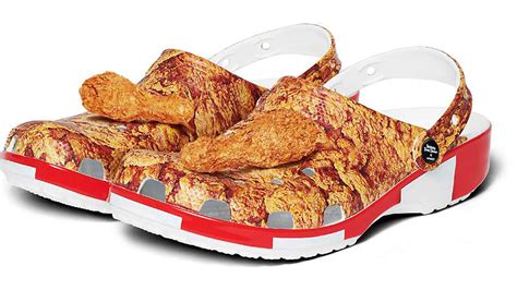 KFC Crocs: A clog that’s covered in fried chicken and smells like it ...