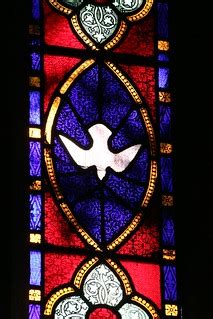 Green-Wood Cemetery Brooklyn - Stained Glass Holy Spirit | Flickr