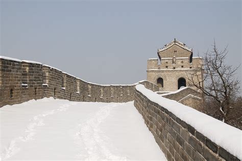 «snow after the great wall of china» 1080P, 2k, 4k Full HD Wallpapers ...