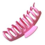 Jumbo Hair Claw Clip - Matte Bubblegum Pink – The Extension Room