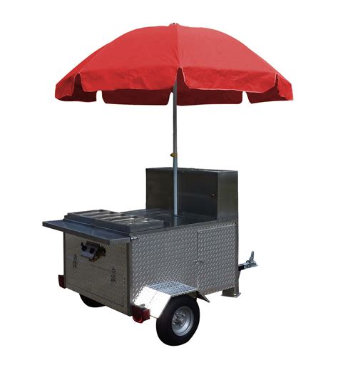 Mobile Hot Dog Cart Trailer Food Concession Vending Kiosk Stand | eBay