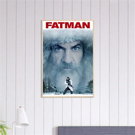 Fatman Movie Poster, Fatman (2020) Classic Vintage Movie Poster ...