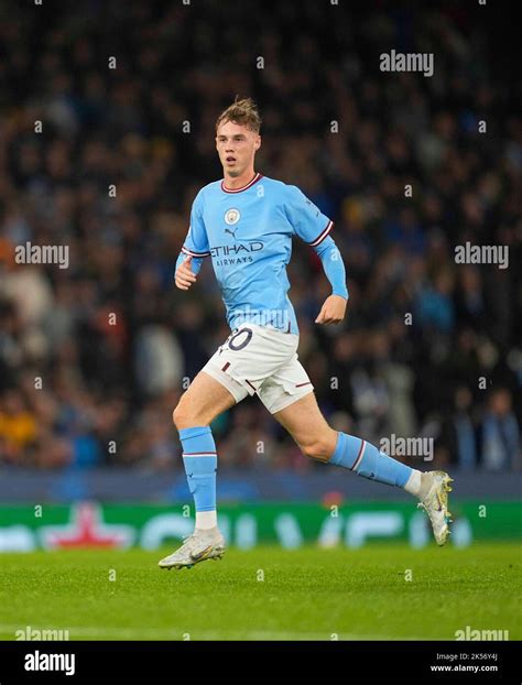 October 5, 2022: Cole Palmer (Manchester City) looks on during ...