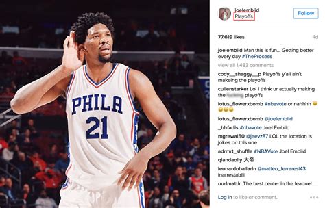 Joel Embiid’s locations are the best thing on Instagram | For The Win