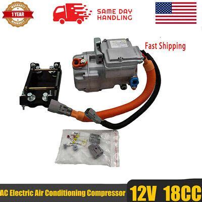 12V DC Fully Electric Air Conditioning Compressor R134A 18CC AC compressor | eBay in 2022 ...