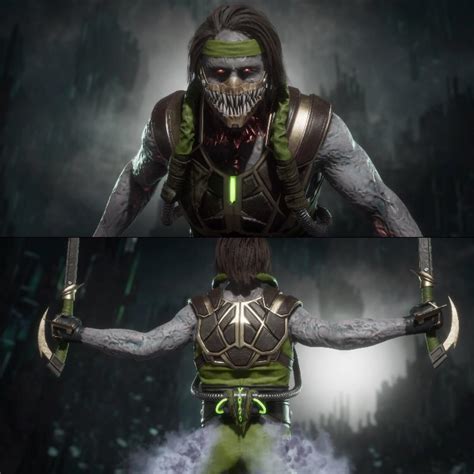 In honor of Reptile not being in MK11 I made a Kabal skin dedicated to ...