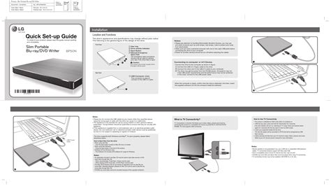 LG BP50NB40 User Manual Owner's QSG BUP1 MFL67900030