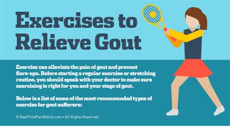 Exercises to Relieve Pain from Gout | Real Time Pain Relief