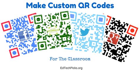 Make Unique, Stylish, and Colorful QR Codes for the Classroom