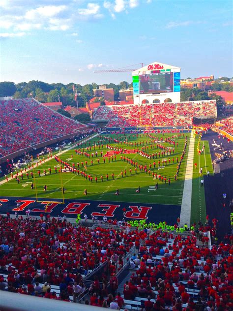 Vaught-Hemingway Stadium #OleMiss #HottyToddy | Ole miss football, Hotty toddy, Ole miss