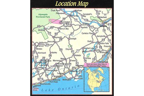 Chrismar Bonnechere River Map | London's Paddle Shop