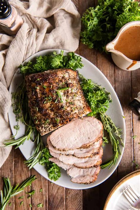 Pork Loin Roast with Gravy | Valerie's Kitchen