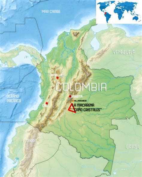 Descubre Tu Mundo : Destino: Caño Cristales, Colombia -descubre el mágico río de colores- | Caño ...