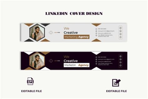 10 Linkedin Cover Design Template Designs & Graphics